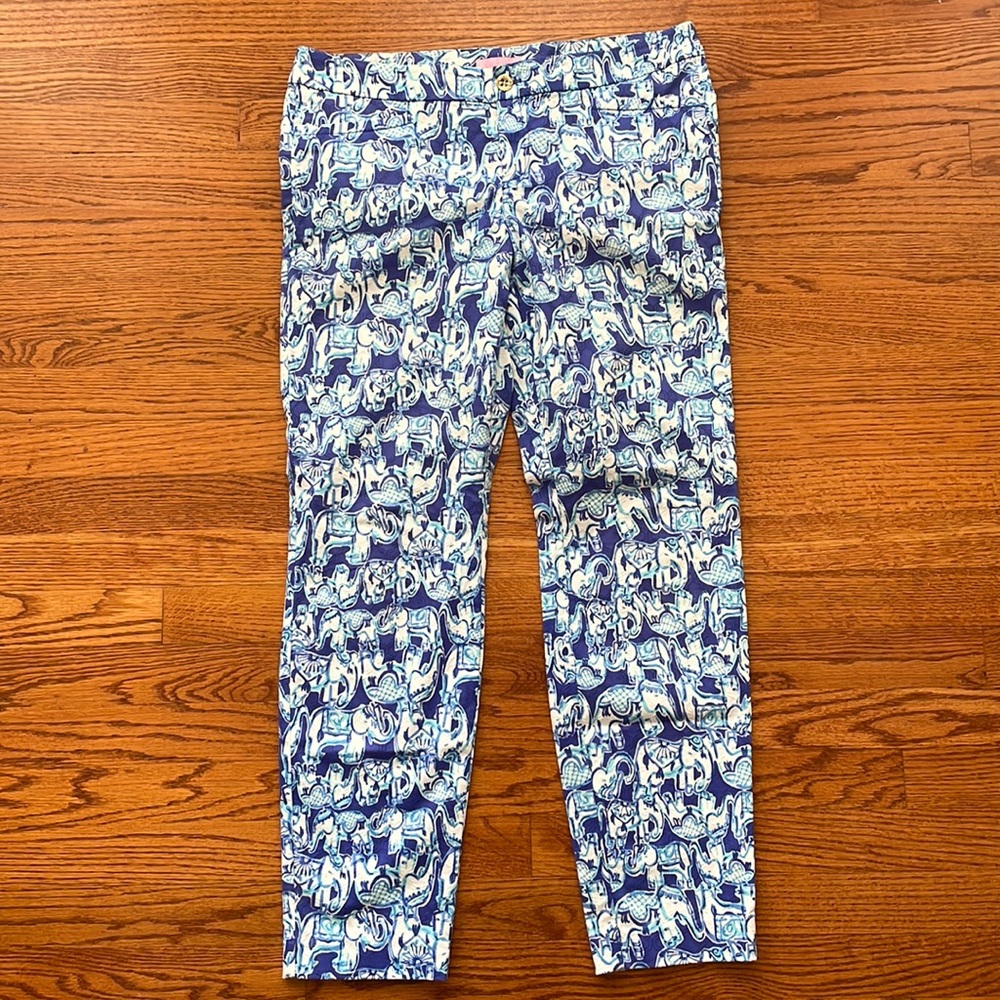 Lilly Pulitzer Kelly Ankle Pants, size 10.